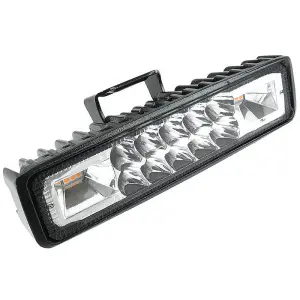 Division Ljusramp (LED) 6" - Med rött och blått blixtljus - Spot