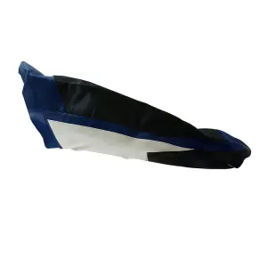 Yamaha Sadelklädsel (Original) Svart/blå/vit