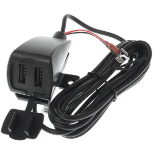 Lampa USB-uttag (Dubbel)
