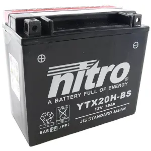 Nitro Batteri AGM (NTX20H-BS)