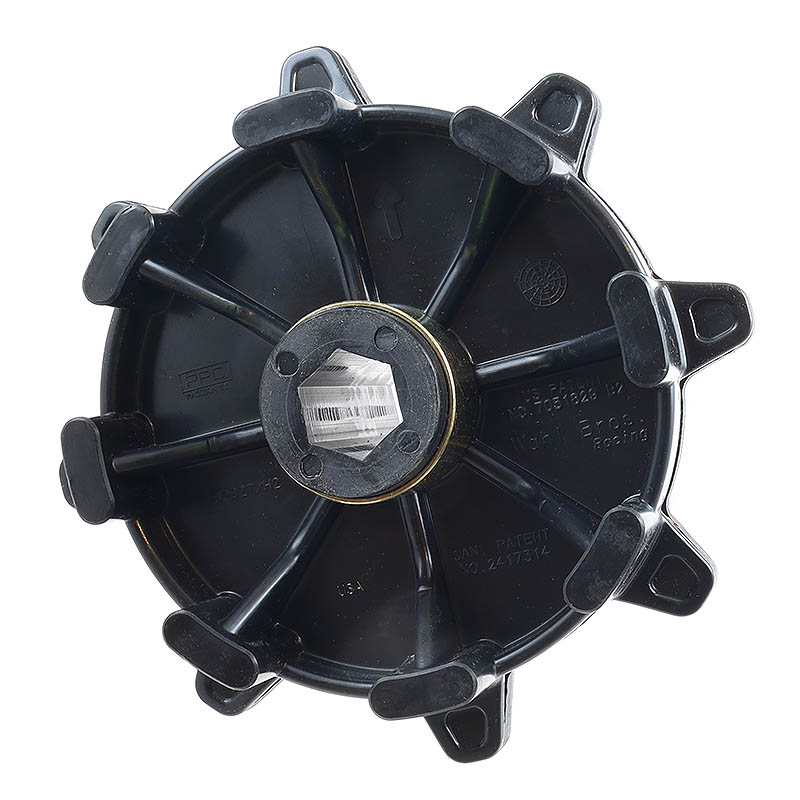 PPD Drivhjul (No-Slip) - 8-Tandat 2,52