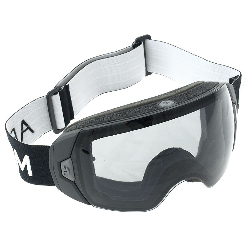 Abom Imfria skoterglasgon Goggles (Heet) Xray Grey, Svart/Vit