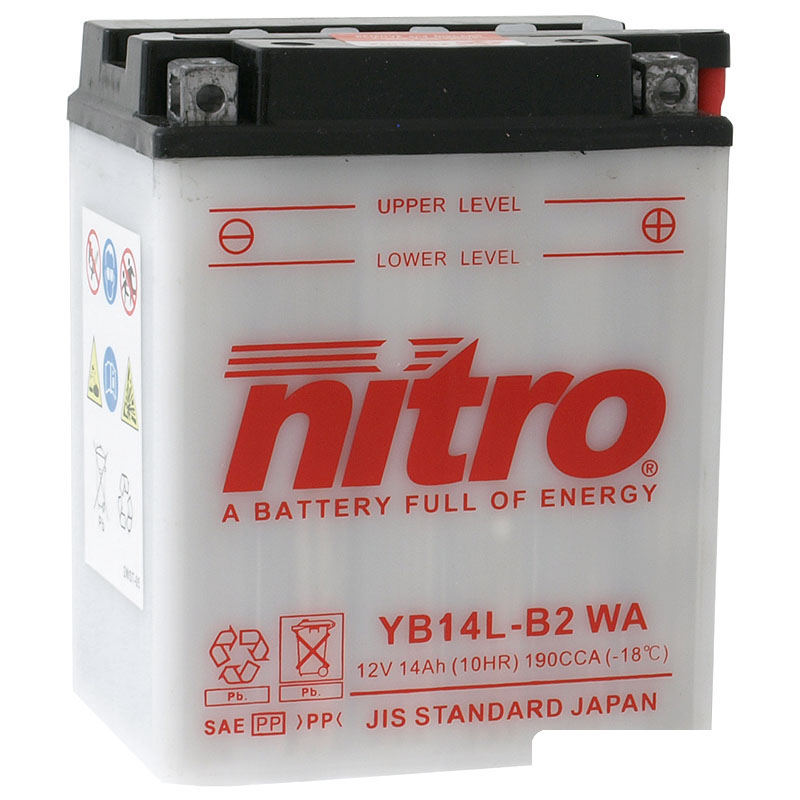 Nitro Batteri (YB14L-B2)