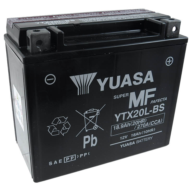 Yuasa Batteri AGM (YTX20L-BS)
