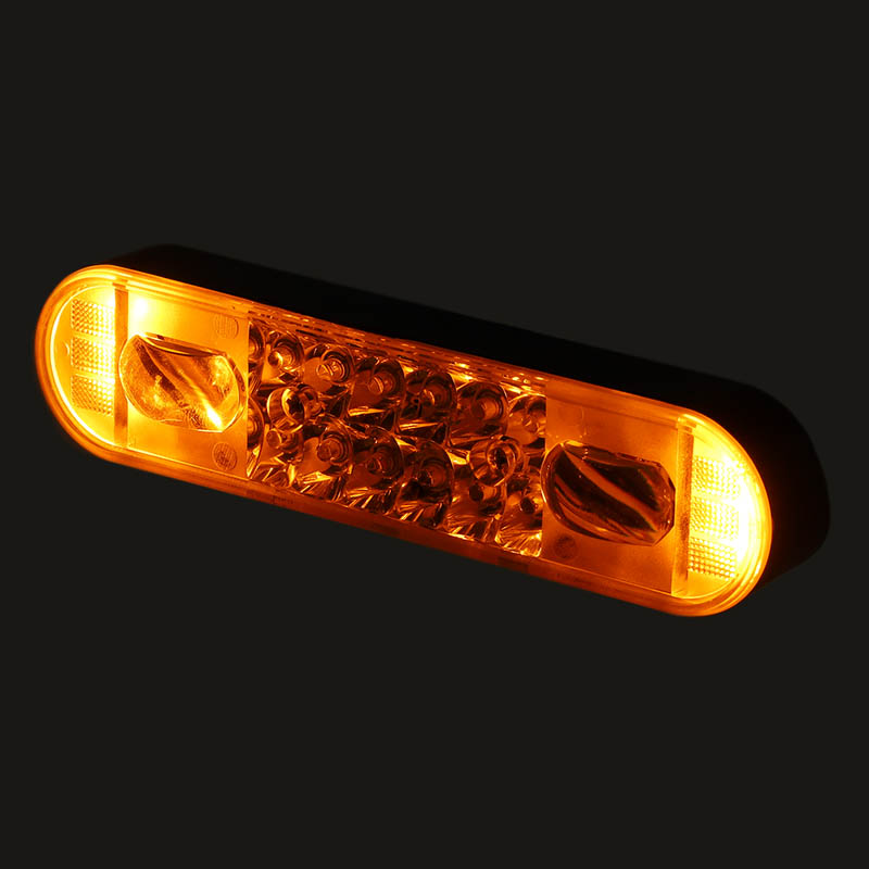 Division Ljusramp (LED) Hel/halv + Blinkers - 6