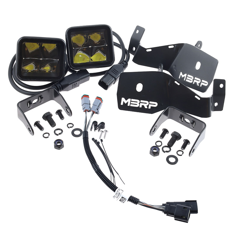 MBRP Extra ljus (Spot kit) Lynx/Ski-Doo Gen5