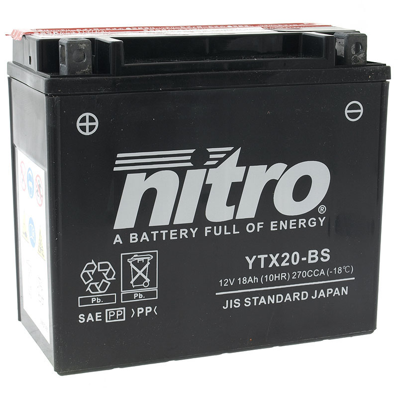 Nitro Batteri AGM (YTX20-BS)