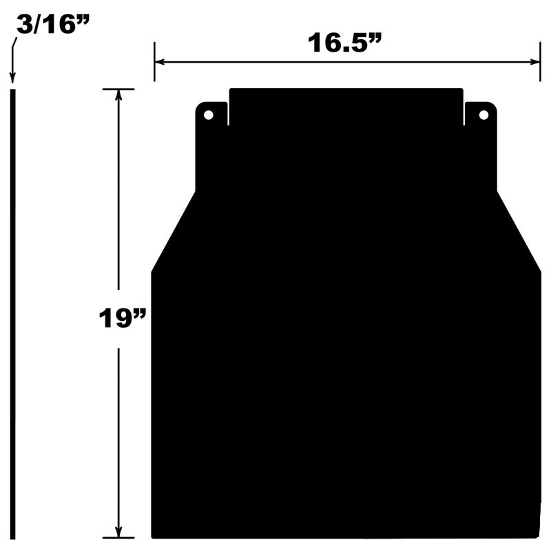 Proven Design Products Stänkskydd / Stänklapp - Firecat (03-06)