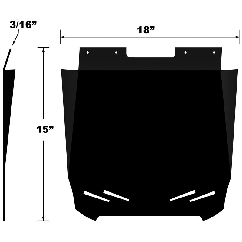 Proven Design Products Stänkskydd (Shorty) - SR Viper / Pro Climb