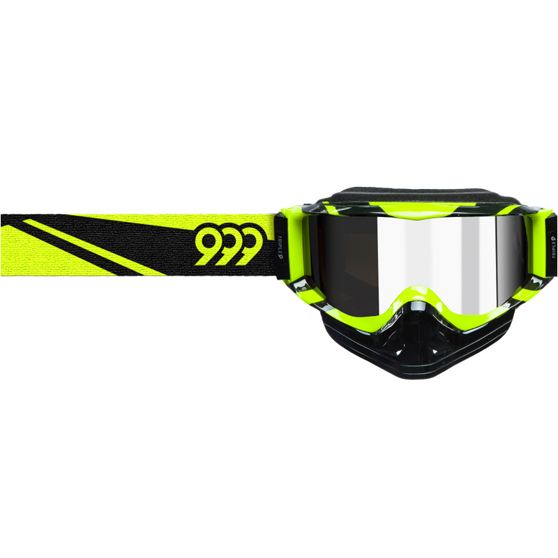 Triple 9 Optics Goggles (SAINT) Black/Hi-Viz Yellow