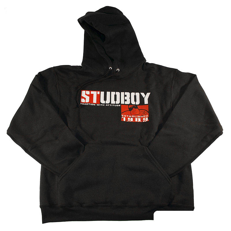 Stud Boy Hoodie (Svart) (Storlek L)