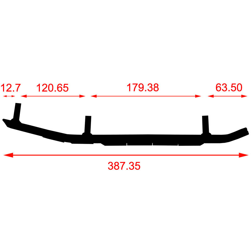 Stud Boy Styrskena, Styrstl (Shaper) till Pro-Steer / Pro-Float skidor