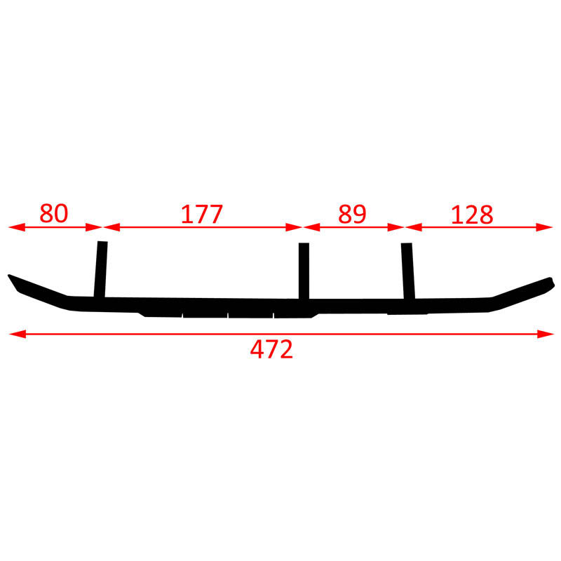 Stud Boy Styrskena, Styrstl (Shaper) standardskidor