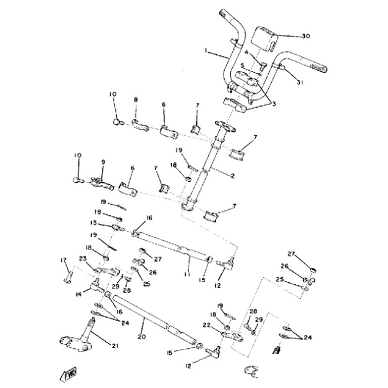 Yamaha Kulled (87S238470100)