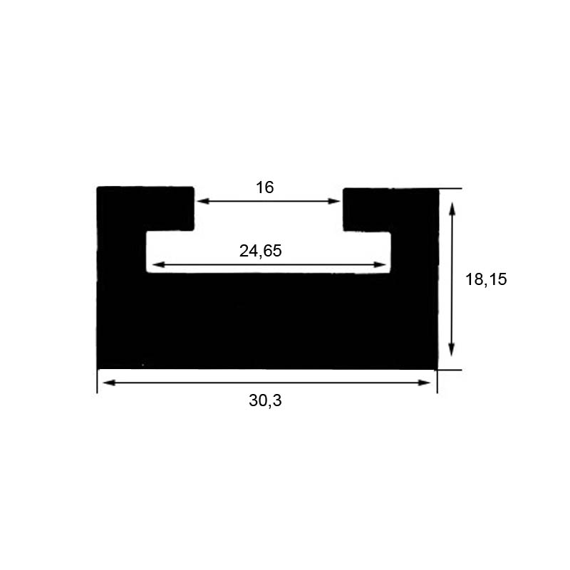 Yamaha Slider / Glidskena (8AC474240000)