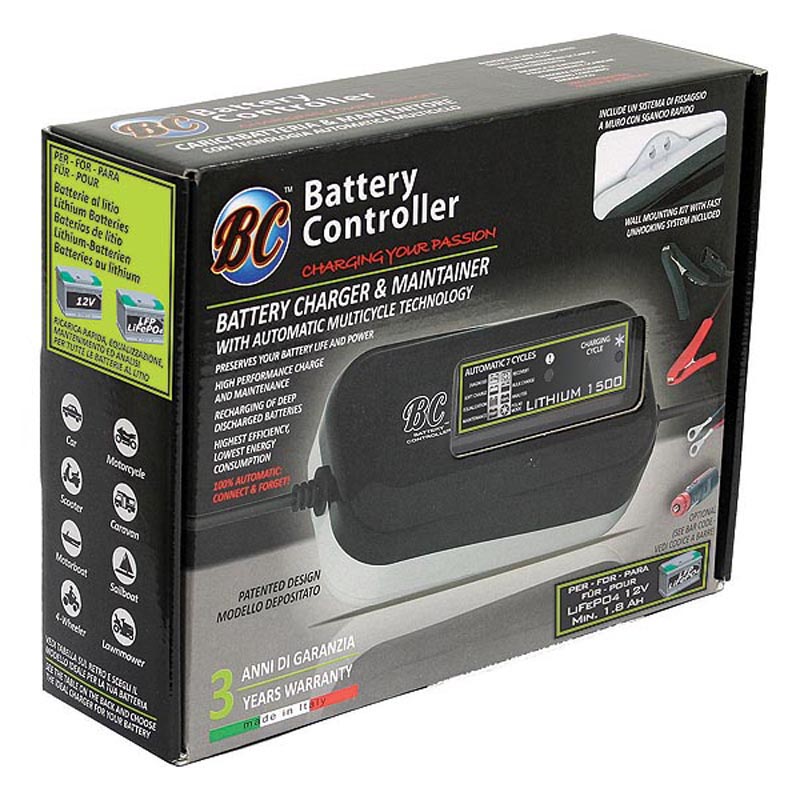 BC Batteriladdare (LITHIUM 1500)