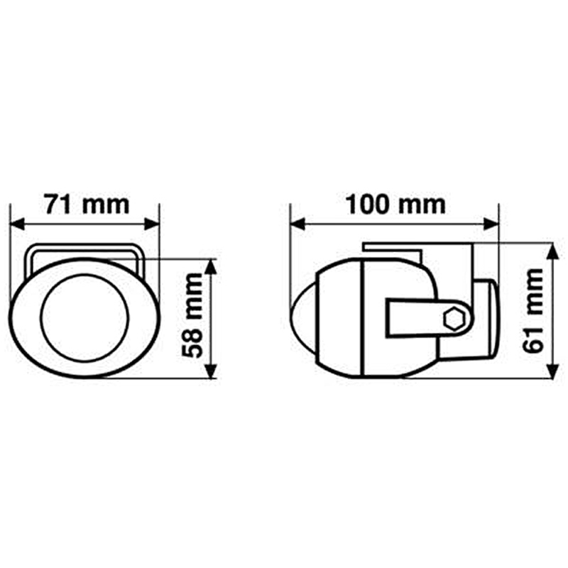 Lampa Dimljus Micro-Projector 2