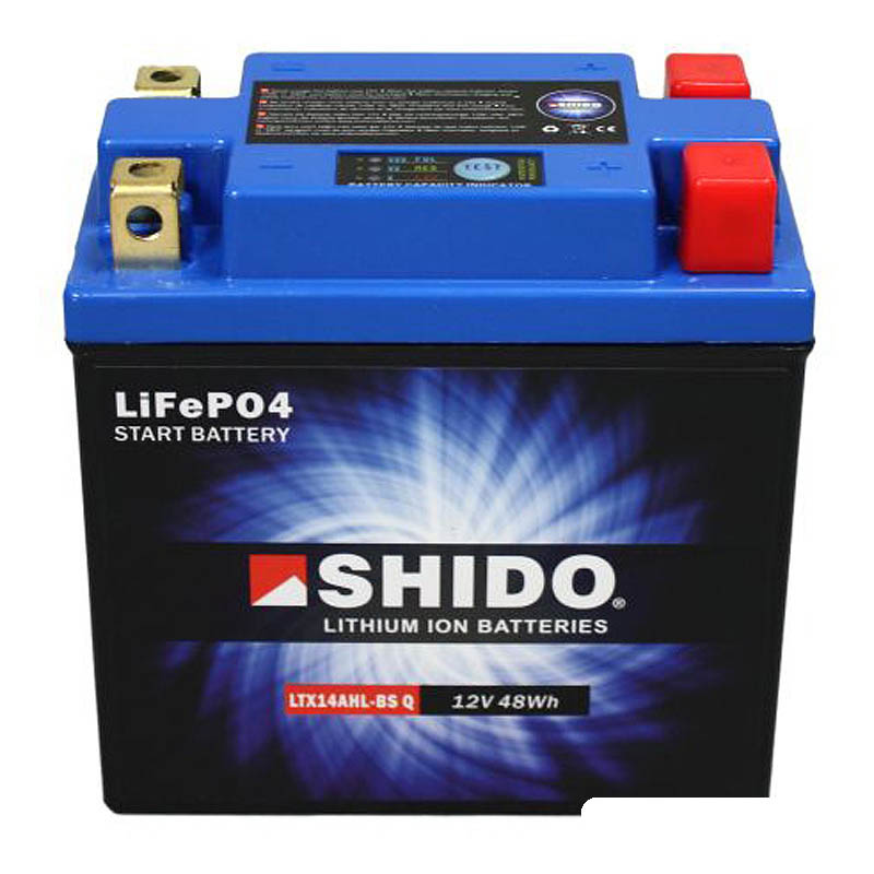 Shido Litiumbatteri (LTX14AHL-BS-Q)