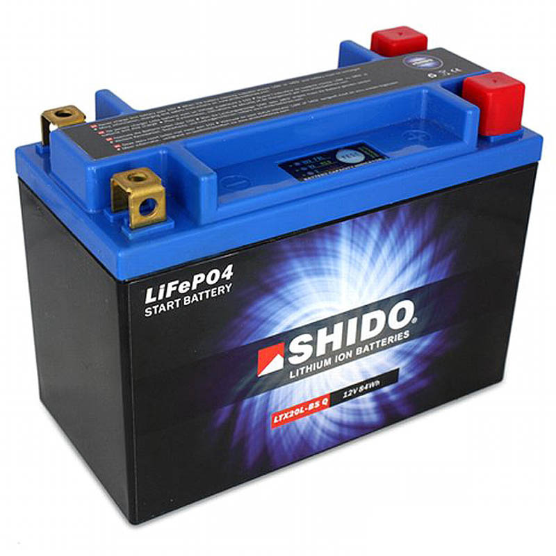 Shido Litiumbatteri (LTX20L-BS-Q)