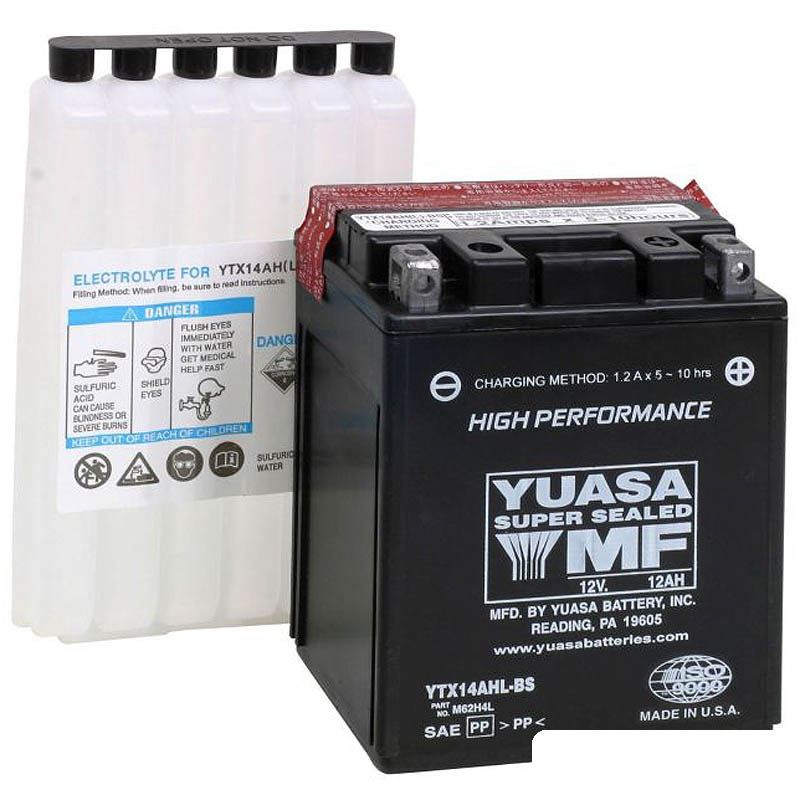 Yuasa Batteri AGM (YTX14AHL-BS)