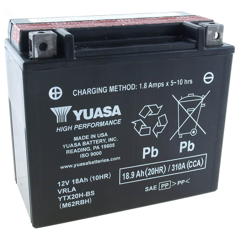Yuasa Batteri AGM (YTX20H-BS)