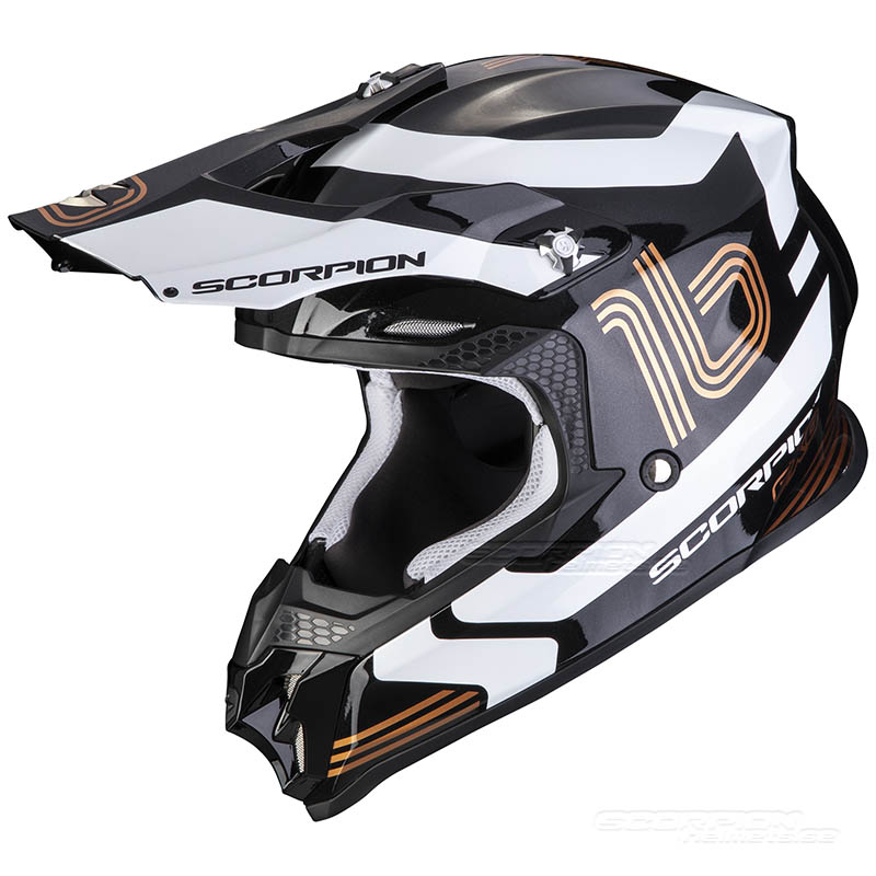 Scorpion VX-16 EVO AIR (Tub) Metal Svart-Guld