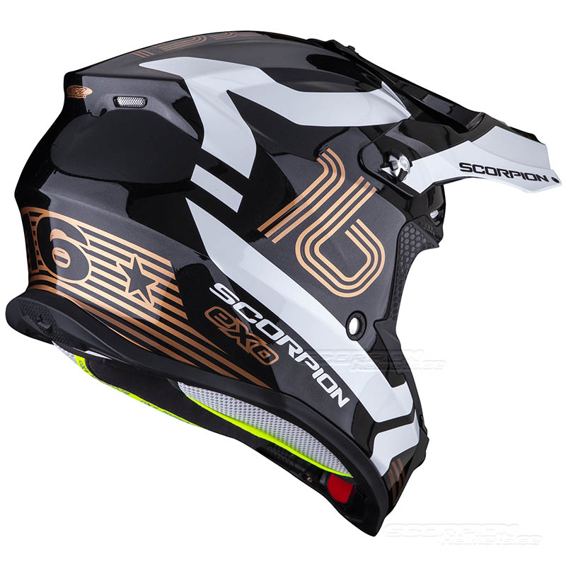 Scorpion VX-16 EVO AIR (Tub) Metal Svart-Guld