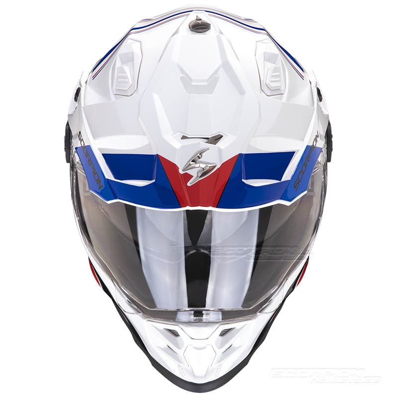 Scorpion ADF-9000 AIR (Desert) Vit-Blå-Röd