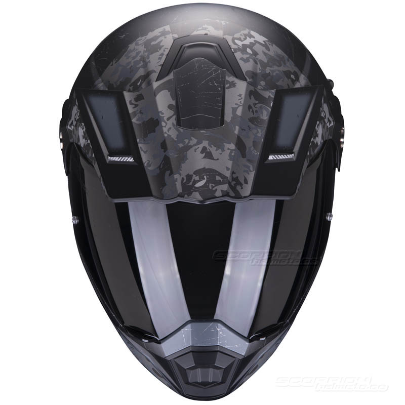 Scorpion ADX-1 Winter (Battleflage) Svart, Silver