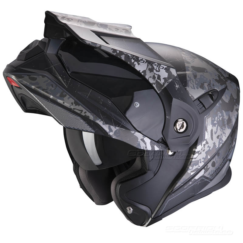 Scorpion ADX-1 Winter (Battleflage) Svart, Silver