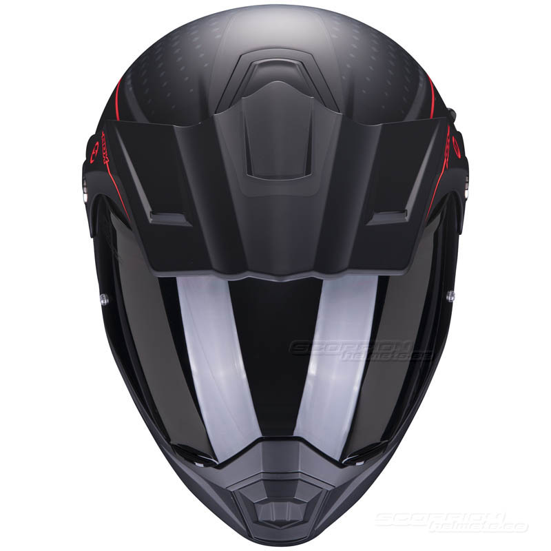 Scorpion ADX-1 Hjälm (Horizon) Mattsvart, Neonröd