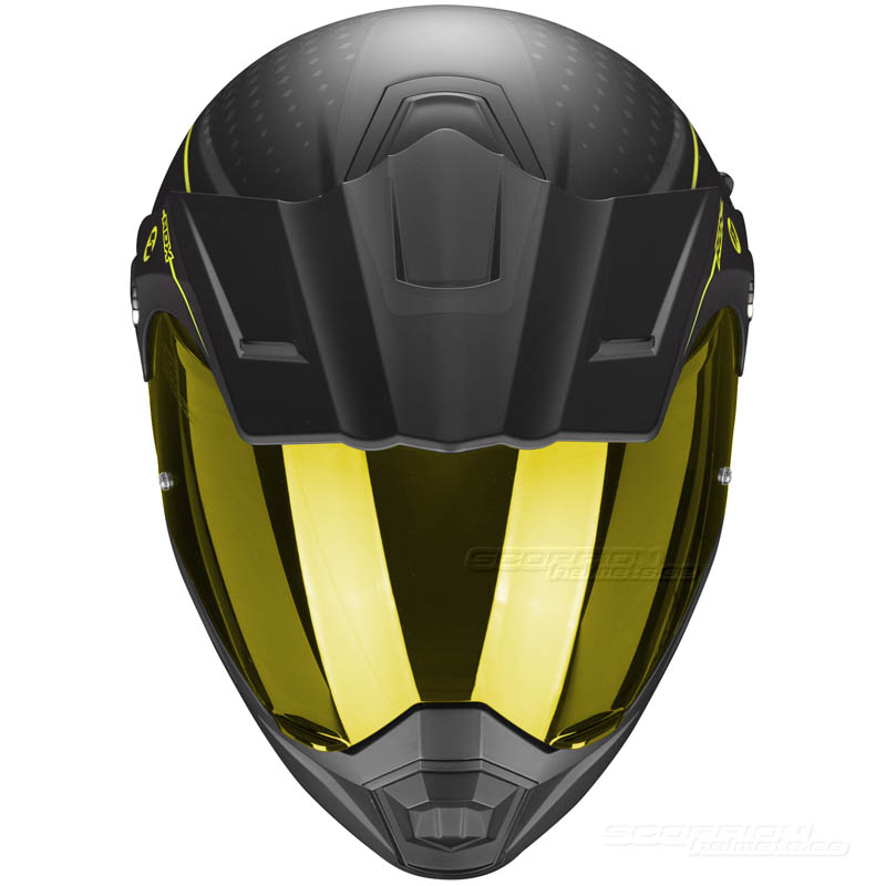 Scorpion ADX-1 Hjälm (Horizon) Mattsvart, Neongul
