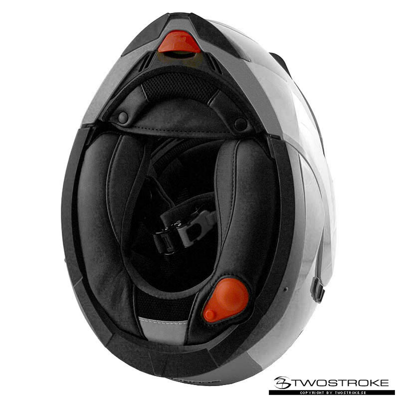 Scorpion EXO-910 Skoterhjälm (Solid) Neongul (Sista storlekarna XXL & XXXL)